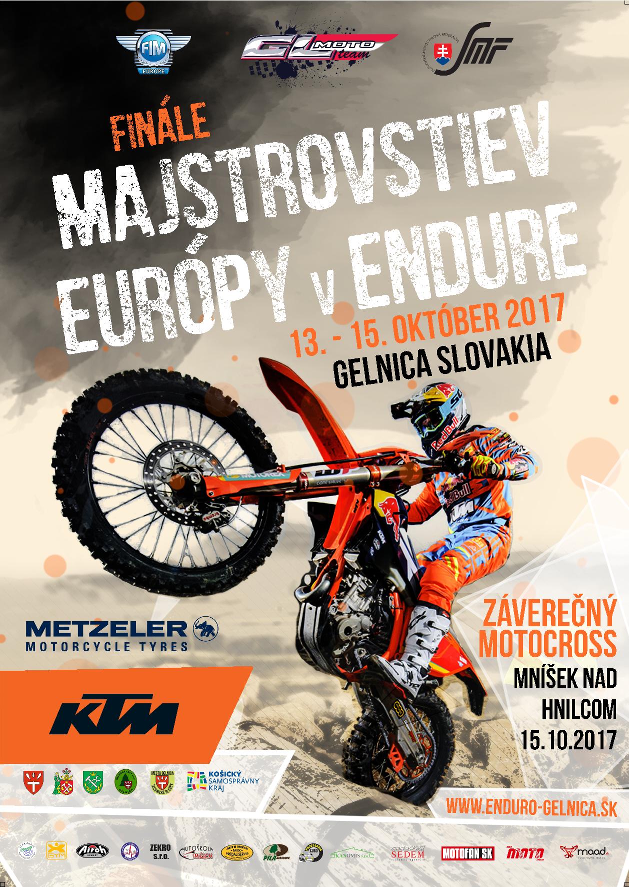 ME enduro plagat Gelnica 2017